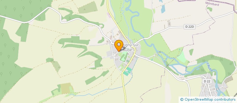 localisation de l'entreprise MADAME SANDRINE ARNOULT  MONTIGNY-SUR-AUBE