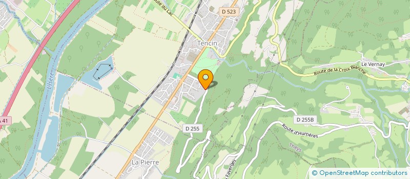 localisation de l'entreprise MADAME SANDRINE ARRONDELLE  CRETS EN BELLEDONNE