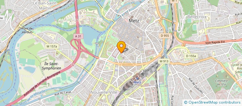 localisation de l'entreprise MADAME SANDRINE ARVIOTTI  METZ