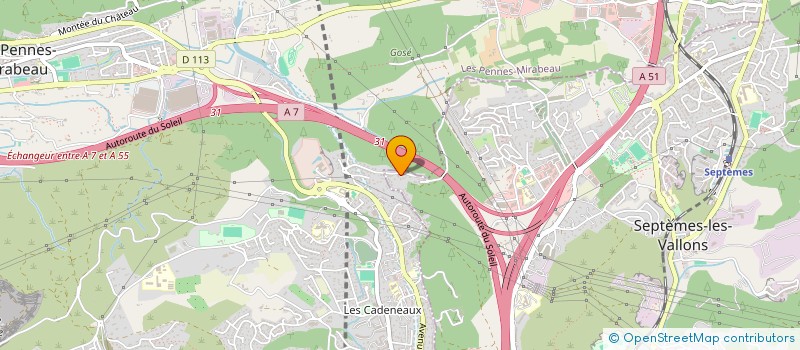 localisation de l'entreprise MADAME SANDRINE ASCIONE à SEPTEMES-LES-VALLONS