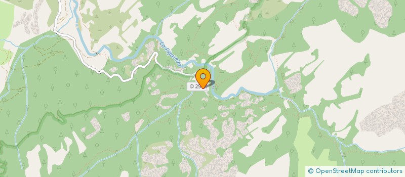 localisation de l'entreprise MADAME SANDRINE ASTOLFI  CALENZANA