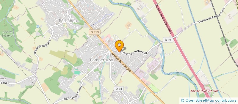 localisation de l'entreprise MADAME SANDRINE ATHIMON  POMPERTUZAT