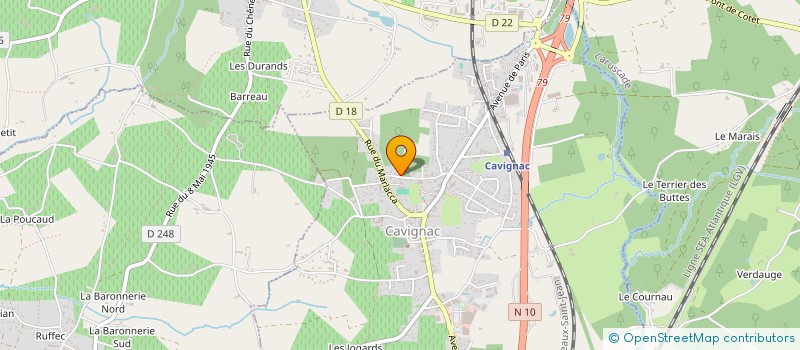 localisation de l'entreprise MADAME SANDRINE ATTARD à CAVIGNAC