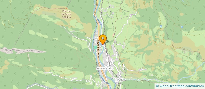 localisation de l'entreprise MADAME SANDRINE AUGE  SARRANCOLIN