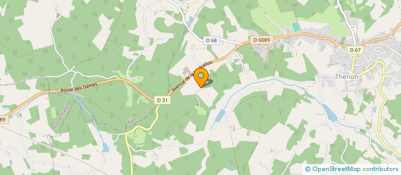 localisation de l'entreprise MADAME SANDRINE AUPOL PLOUSEY  LIMEYRAT