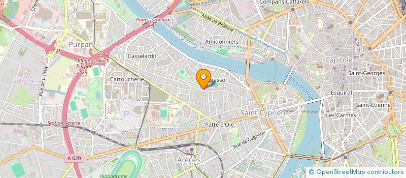 localisation de l'entreprise MADAME SANDRINE AURIAC à TOULOUSE