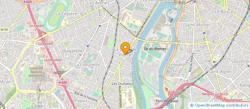localisation de l'entreprise MADAME SANDRINE AVERNE à TOULOUSE