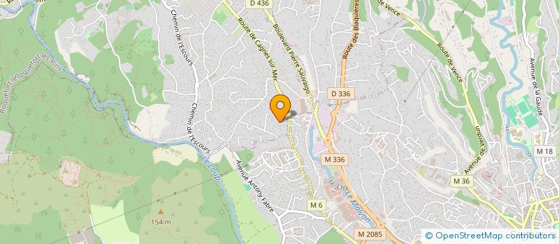 localisation de l'entreprise MADAME SANDRINE AYACHE à LA COLLE-SUR-LOUP