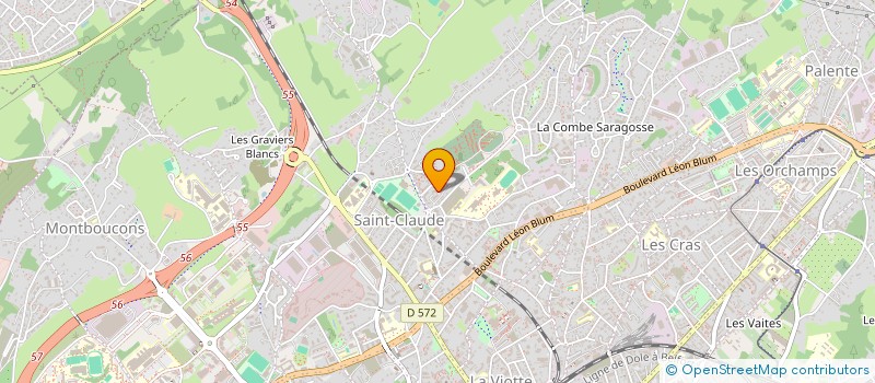 localisation de l'entreprise MADAME SANDRINE BACZKOWSKI  BESANCON