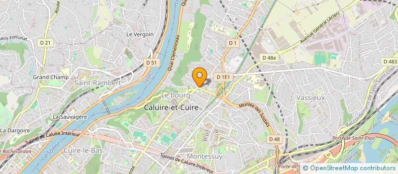 localisation de l'entreprise MADAME SANDRINE BAEZA à CALUIRE-ET-CUIRE