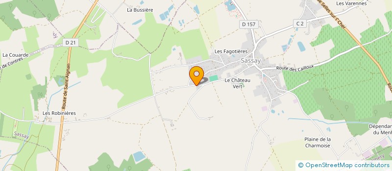 localisation de l'entreprise MADAME SANDRINE BAILLY  SASSAY