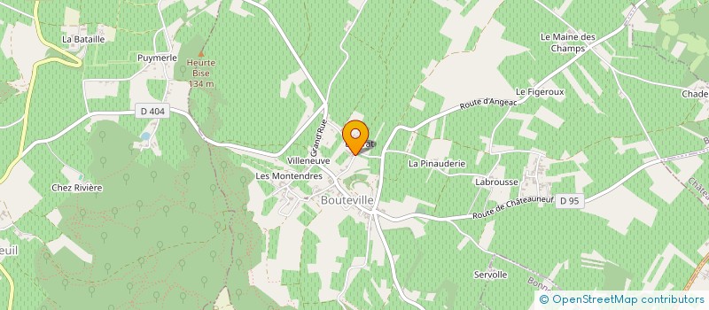 localisation de l'entreprise MADAME SANDRINE BAJOT à JARNAC