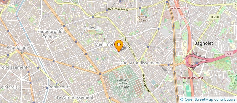 localisation de l'entreprise MADAME SANDRINE BANGUE EPANLO  PARIS