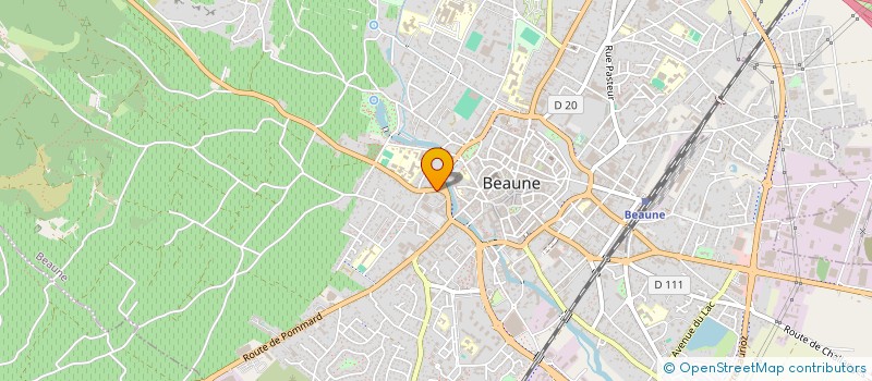 localisation de l'entreprise MADAME SANDRINE BARBIER à BEAUNE