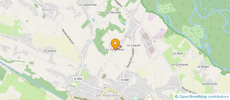 localisation de l'entreprise MADAME SANDRINE BARBOSA  LES AVENIERES VEYRINS-THUELLIN