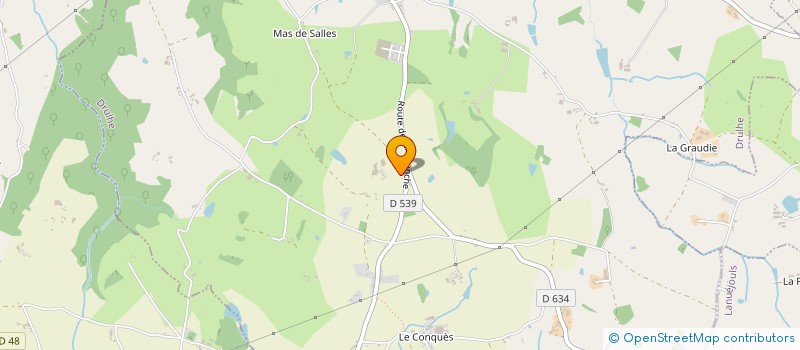 localisation de l'entreprise MADAME SANDRINE BARNABE  DRULHE