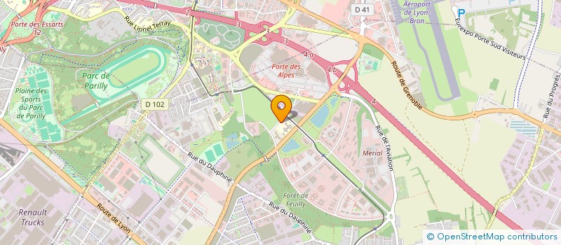 localisation de l'entreprise MADAME SANDRINE BARRAUD  SAINT-PRIEST