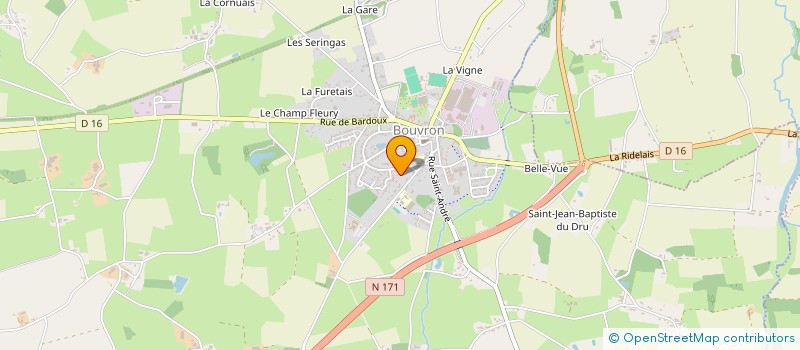 localisation de l'entreprise MADAME SANDRINE BARRETEAU  BOUVRON