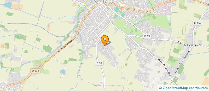 localisation de l'entreprise MADAME SANDRINE BATAILLOU  SAINT-LYS