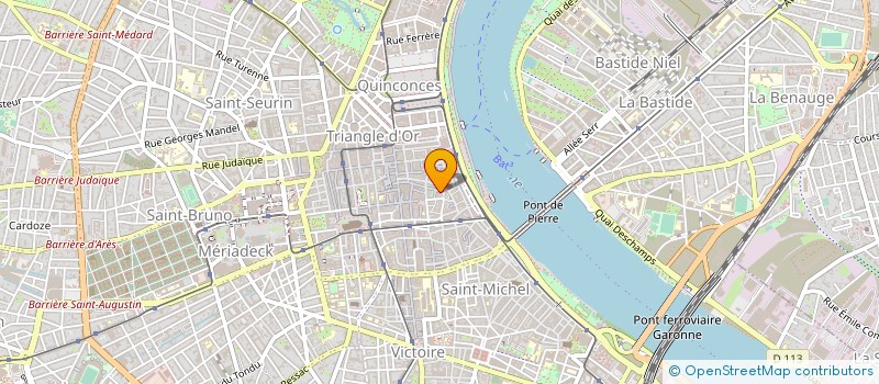 localisation de l'entreprise MADAME SANDRINE BATS à BORDEAUX