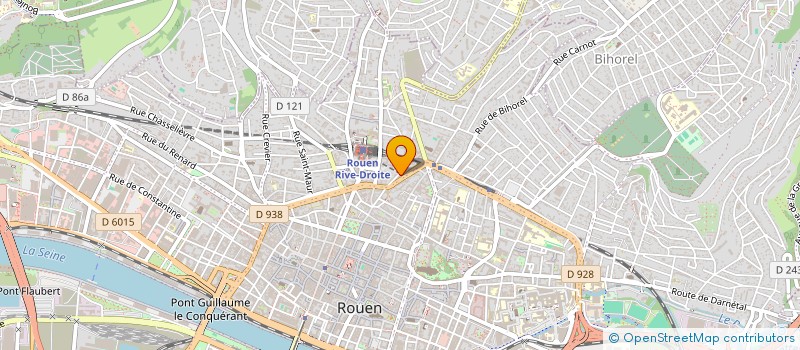 localisation de l'entreprise MADAME SANDRINE BATTESTI  ROUEN