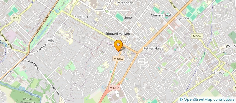localisation de l'entreprise MADAME SANDRINE BATTESTI à HEM
