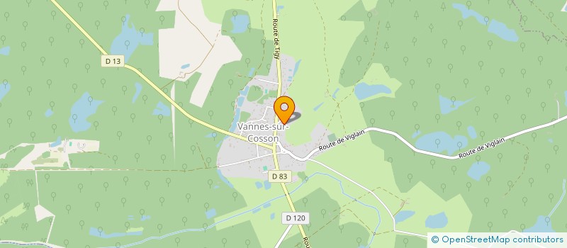 localisation de l'entreprise MADAME SANDRINE BATTOIA à VANNES-SUR-COSSON