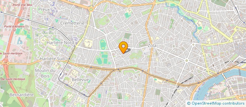 localisation de l'entreprise MADAME SANDRINE BAUDOUIN à NANTES