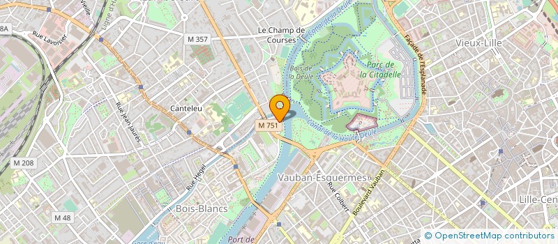 localisation de l'entreprise MADAME SANDRINE BAUDRY à LILLE