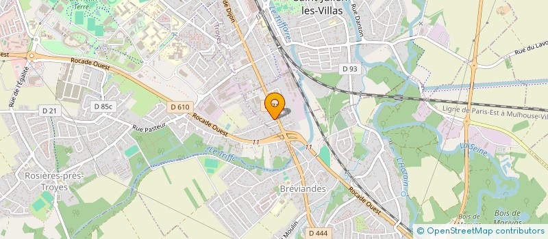 localisation de l'entreprise MADAME SANDRINE BAZIN-GUENELON  BREVIANDES