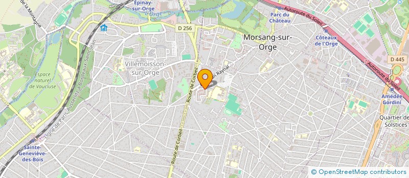 localisation de l'entreprise MADAME SANDRINE BEAUDSON  MORSANG-SUR-ORGE