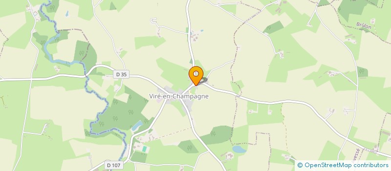 localisation de l'entreprise MADAME SANDRINE BEAUPIED  VIRE-EN-CHAMPAGNE