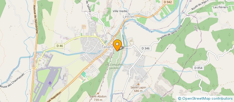 localisation de l'entreprise MADAME SANDRINE BEAUX  TALLARD