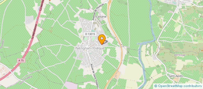 localisation de l'entreprise MADAME SANDRINE BECKER  NEZIGNAN-L'EVEQUE