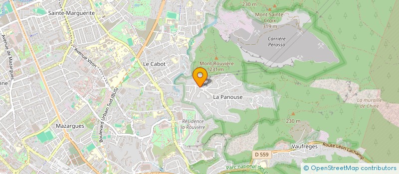localisation de l'entreprise MADAME SANDRINE BELLAVITA à MARSEILLE