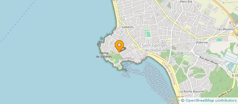 localisation de l'entreprise MADAME SANDRINE BELLIERE  SAINT-GEORGES-DE-DIDONNE