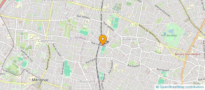 localisation de l'entreprise MADAME SANDRINE BENEDICTE PLESSE  BORDEAUX