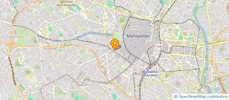 localisation de l'entreprise MADAME SANDRINE BENGNA à MONTPELLIER