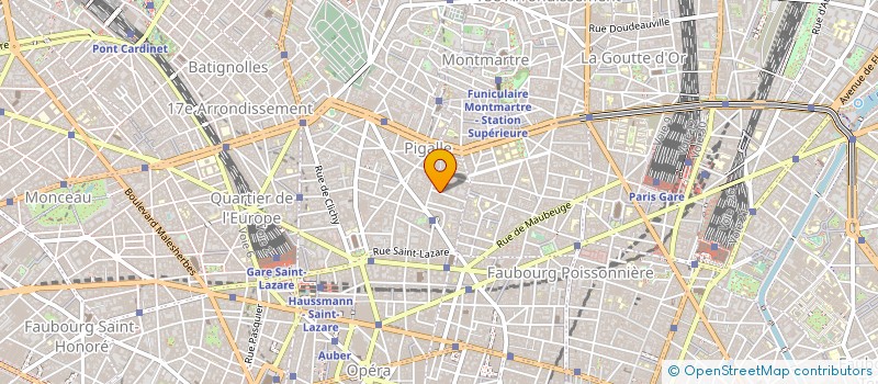 localisation de l'entreprise MADAME SANDRINE BERARD à PARIS