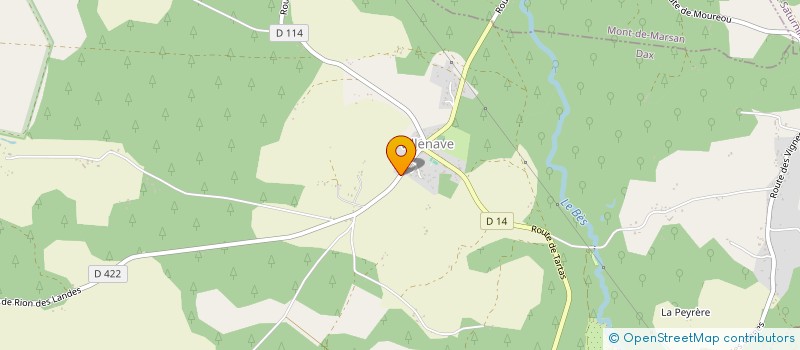 localisation de l'entreprise MADAME SANDRINE BERHO-LAVIGNE  VILLENAVE