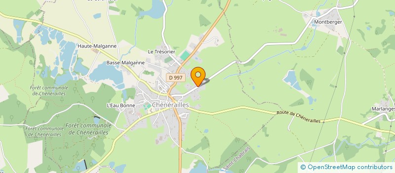 localisation de l'entreprise MADAME SANDRINE BERNARD à CHENERAILLES
