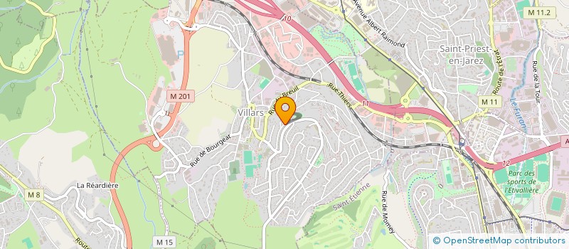 localisation de l'entreprise MADAME SANDRINE BERTAILLE  VILLARS