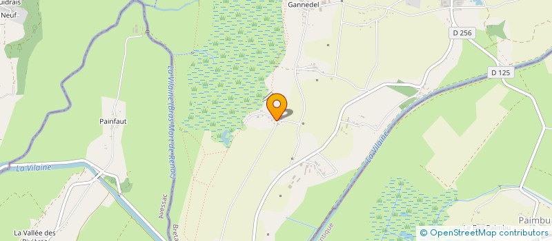 localisation de l'entreprise MADAME SANDRINE BERTAU  RENAC