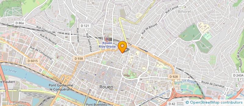 localisation de l'entreprise MADAME SANDRINE BERTHET  ROUEN