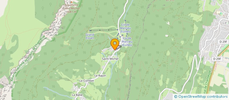 localisation de l'entreprise MADAME SANDRINE BERTHET  PLATEAU-DES-PETITES-ROCHES