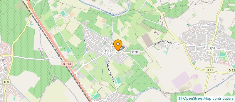 localisation de l'entreprise MADAME SANDRINE BERTHIER  THEZA