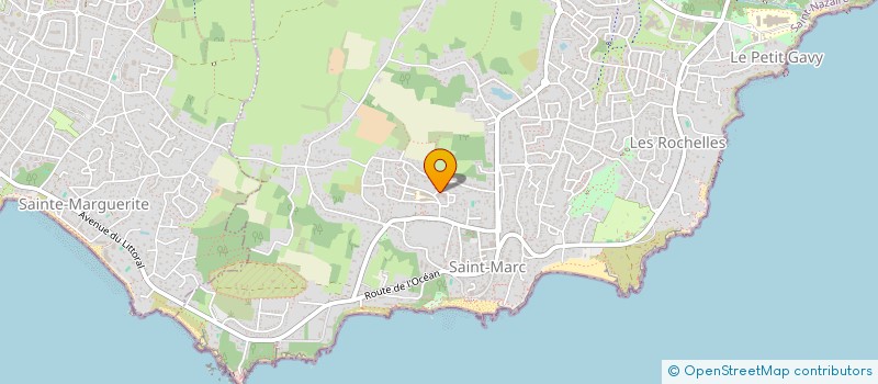 localisation de l'entreprise MADAME SANDRINE BERTHO à SAINT-NAZAIRE