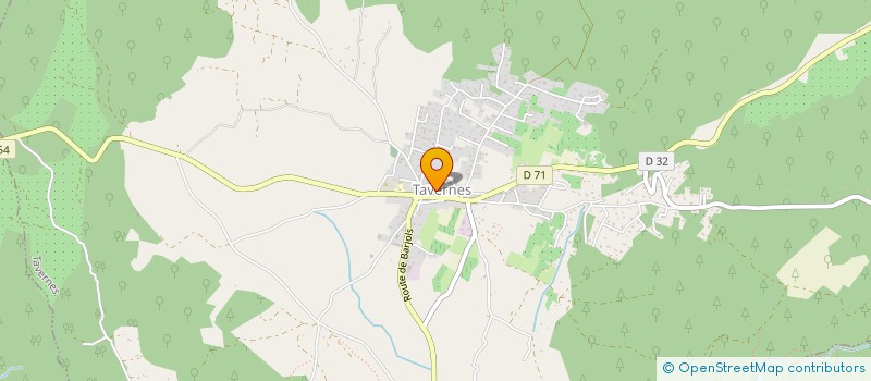 localisation de l'entreprise MADAME SANDRINE BERTRAND  TAVERNES