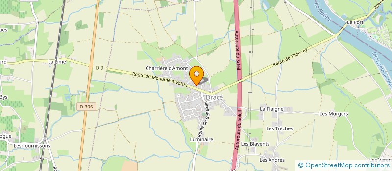 localisation de l'entreprise MADAME SANDRINE BESSON  DRACE