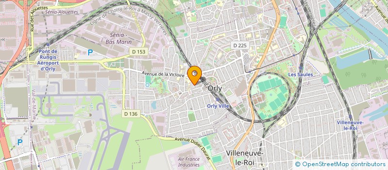 localisation de l'entreprise MADAME SANDRINE BEUTCHA NJINKO  CHATOU